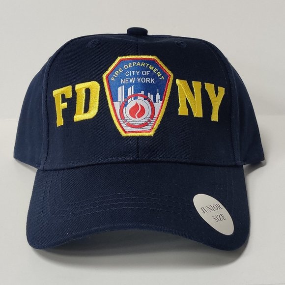 FDNY Junior Baseball Caps (Navy) - Picture 1 of 4